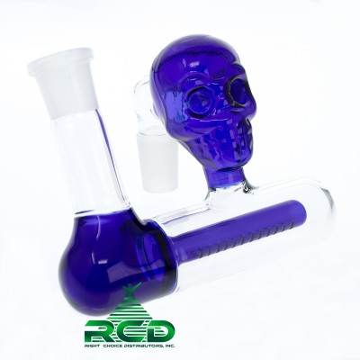 ASH CATCHER WITH INLINE SKULL 90-DEGREE AC1202-90-14M 1CT